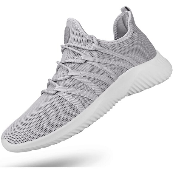 Other - Men's Grey Breathable Lightweight Comfortable Non Slip Fashion Sneakers